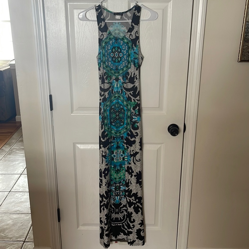 Venus printed maxi dress - XS